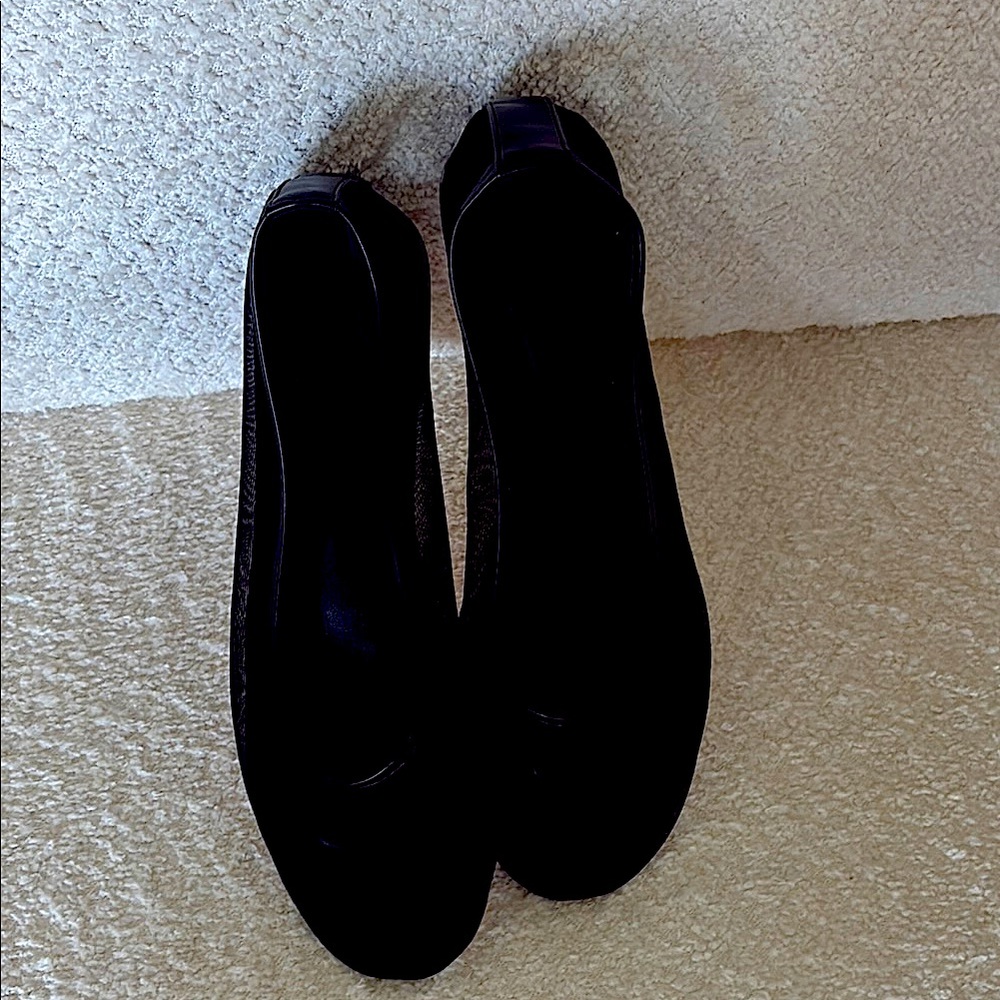 Black mesh ballet flats by Voleece - Picture 5 of 6